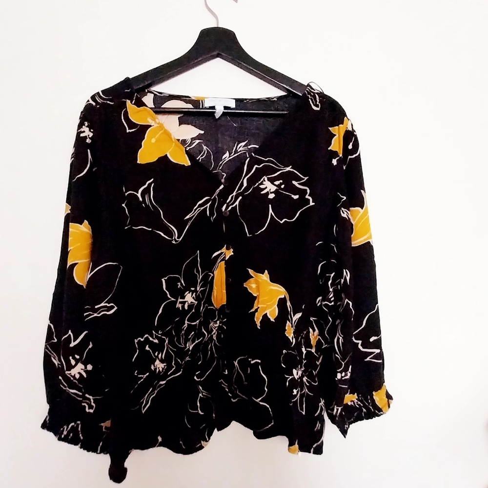 Sofia Vergara casual blouse for women sz Large